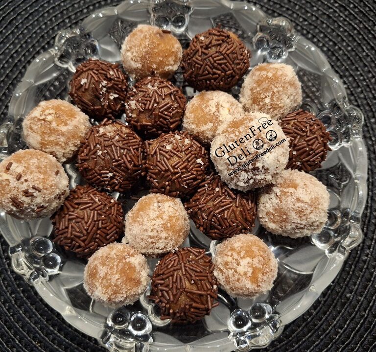 almond cheesecake truffels