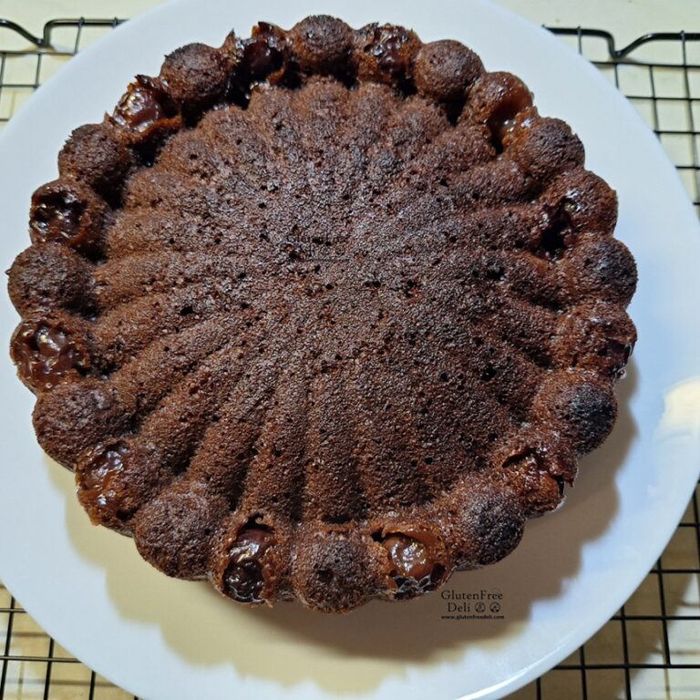 Cherry chocolate cake gf ef vegan шоколадов кекс с череши без глутен веган