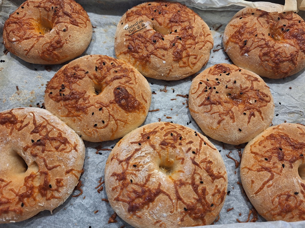 gluten free bagels egg free бейгъл без глутен без яйца