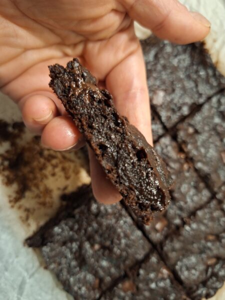 chocolate brownie gluten free egg free шоколадово брауни без глутен без яйца