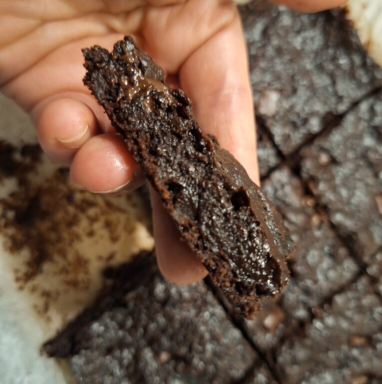 chocolate brownie gluten free egg free шоколадово брауни без глутен без яйца