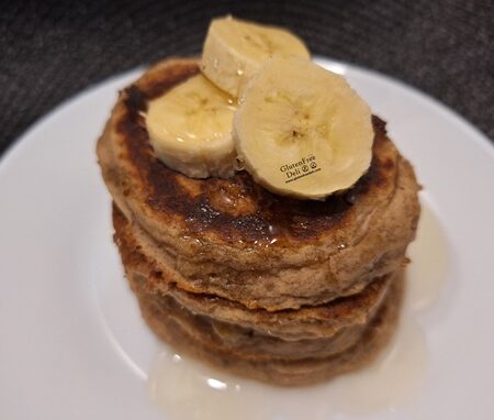 vegan gluten-free pancakes веган бананови палачинки