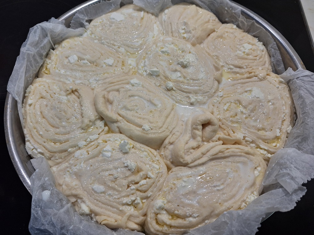 тутманик с масло и сирене без глутен tutmanik