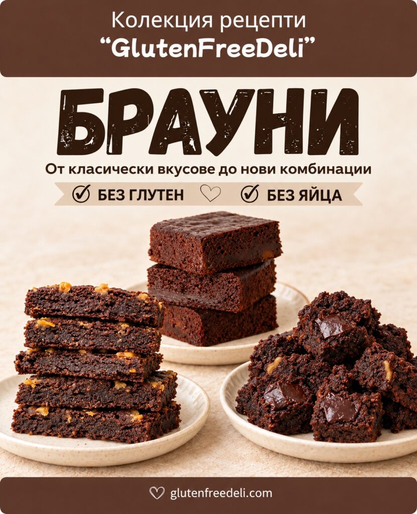 брауни без глутен