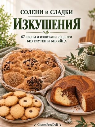солени и сладки изкушения без глутен без яйца