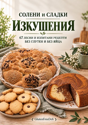 солени и сладки изкушения без глутен без яйца