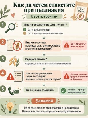 как да четем етикета при цьолиакия